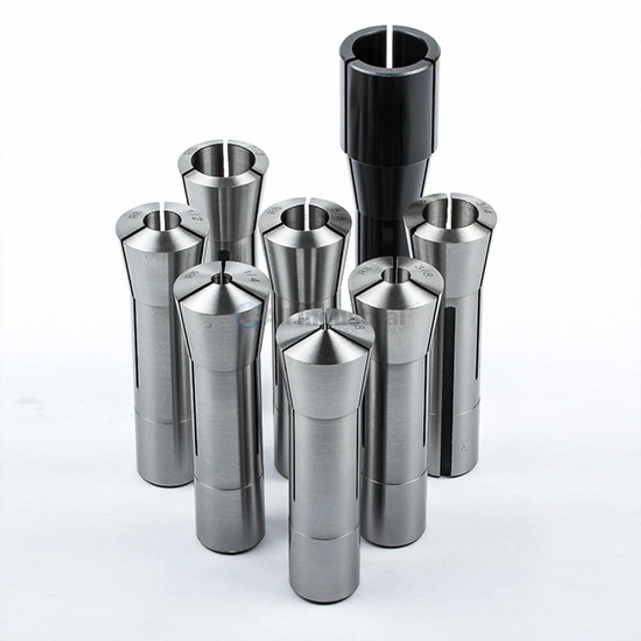 コンプリートライブ アット プラグドニッケル【8枚組】 美品　★送料込み 8 Pc. R8 Collet Set Fractional 1/8